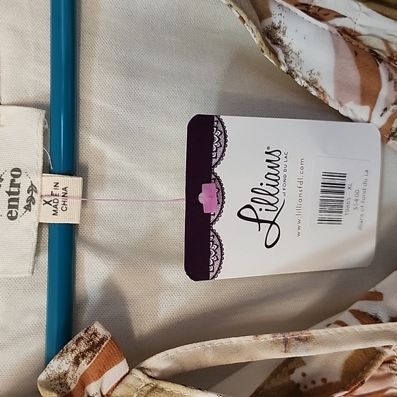 Entro womens boho blouse XL NWT - Picture 3 of 5